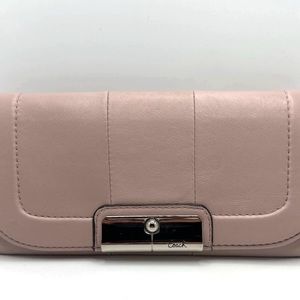 COACH Pink Blush Kristin Snap Closure Wallet